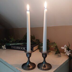 Vintage Set of Birks Candle Holders
